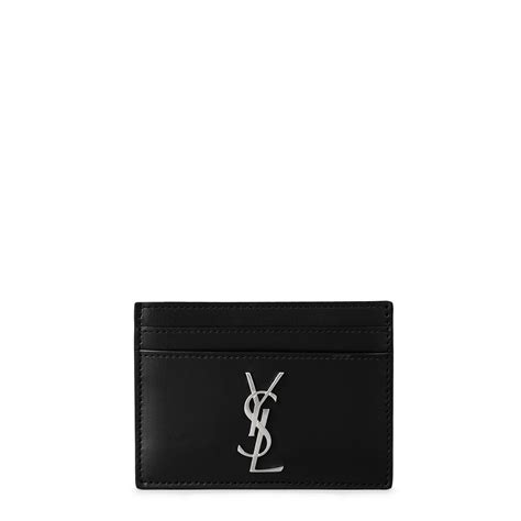 ysl card holder preloved|YSL card holder flannels.